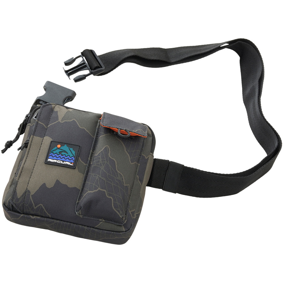 2025 Rip Curl 24/7 Pouch Search Camo 01FMSB - Black / Olive
